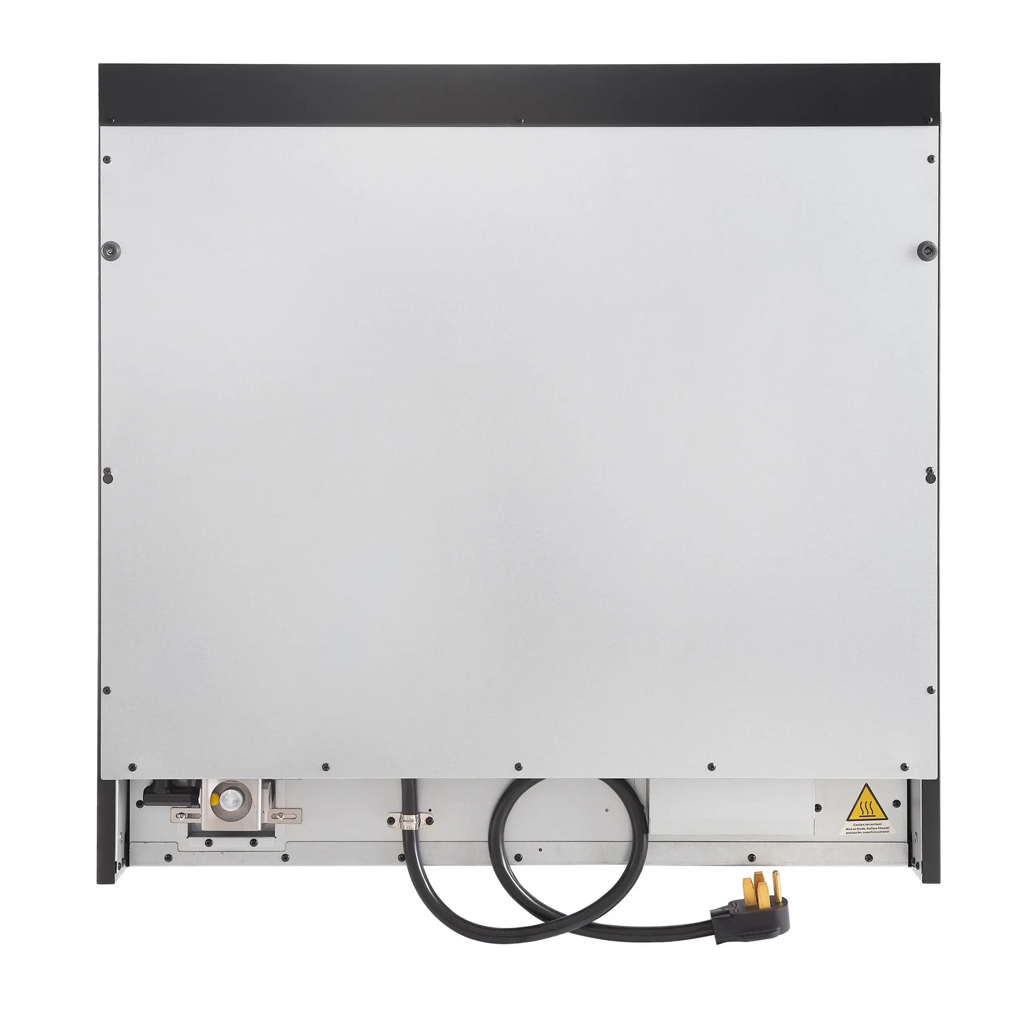 Forno Antico 36-inch Dual Fuel Range, Black and Antique Brass, 6 Burners, 4.5 cu.ft. Convection Oven FORNO