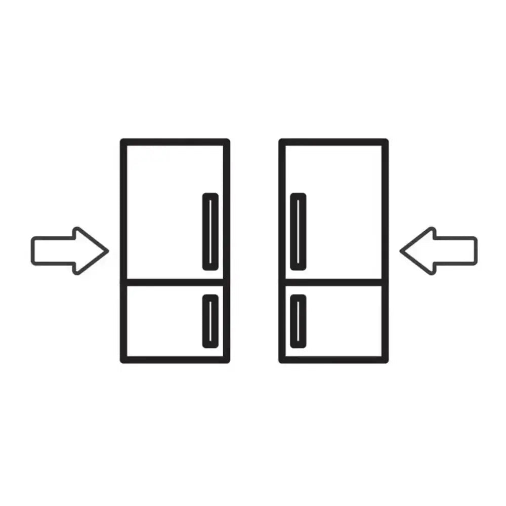 Fulgor Milano 48 inch Column Set F7SRC24S1R-F7SFC24S1L