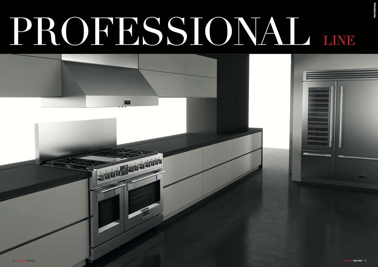 Fulgor Milano SOFIA PRO 48" DUAL FUEL RANGE F6PDF486GS1