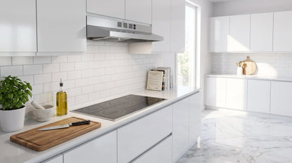 Forno Cappa 30-Inch Under Cabinet Range Hood, Stainless Steel, 200 CFM, Convertible, LED Lighting FORNO