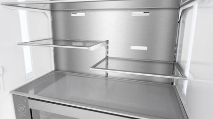 Fulgor Milano 36 Inch Counter Depth French Door Refrigerator Stainless Steel