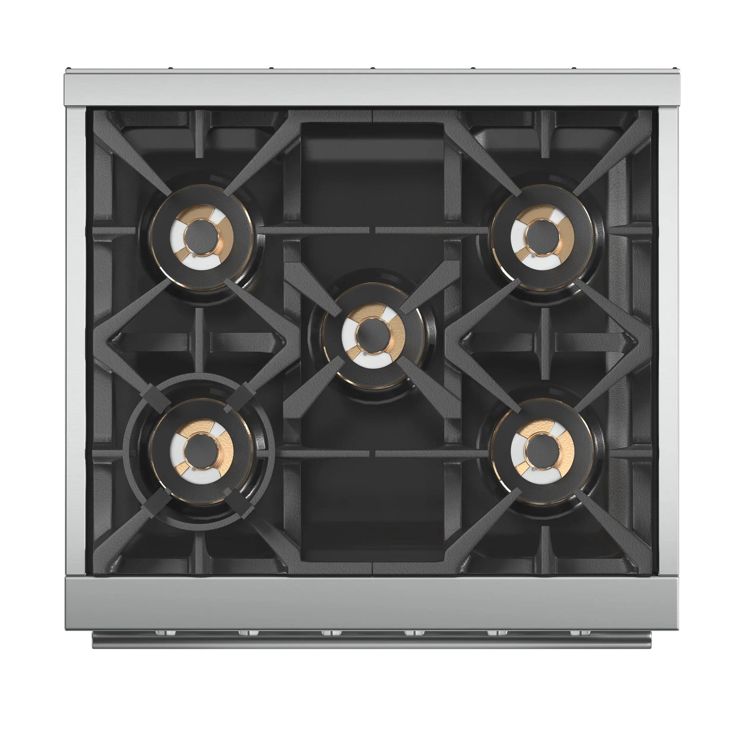 Forno Capriasca 30-Inch Freestanding Gas Range, 4 Burners, True Convection Oven FORNO