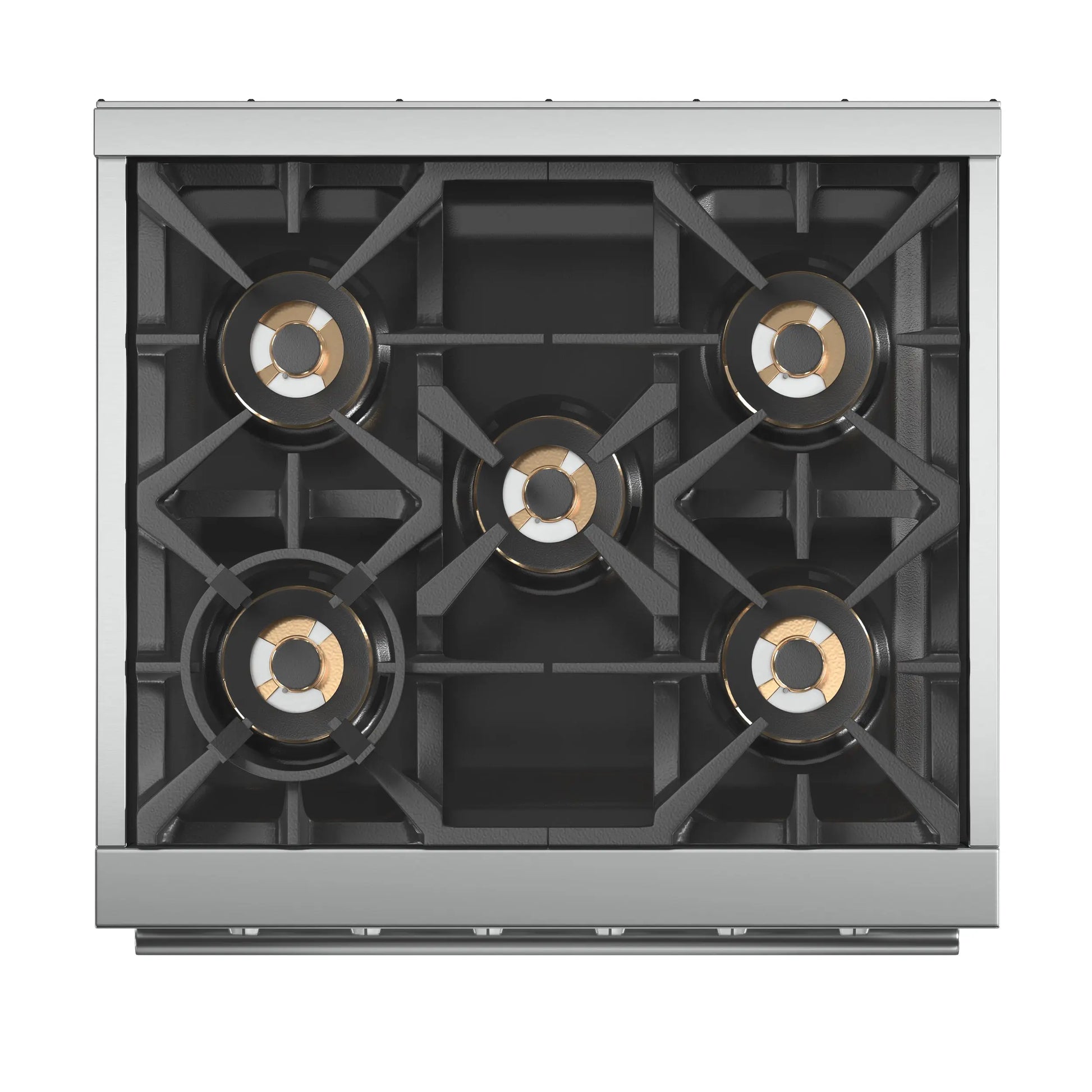 Forno Capriasca 30-Inch Freestanding Gas Range, 4 Burners, True Convection Oven FORNO