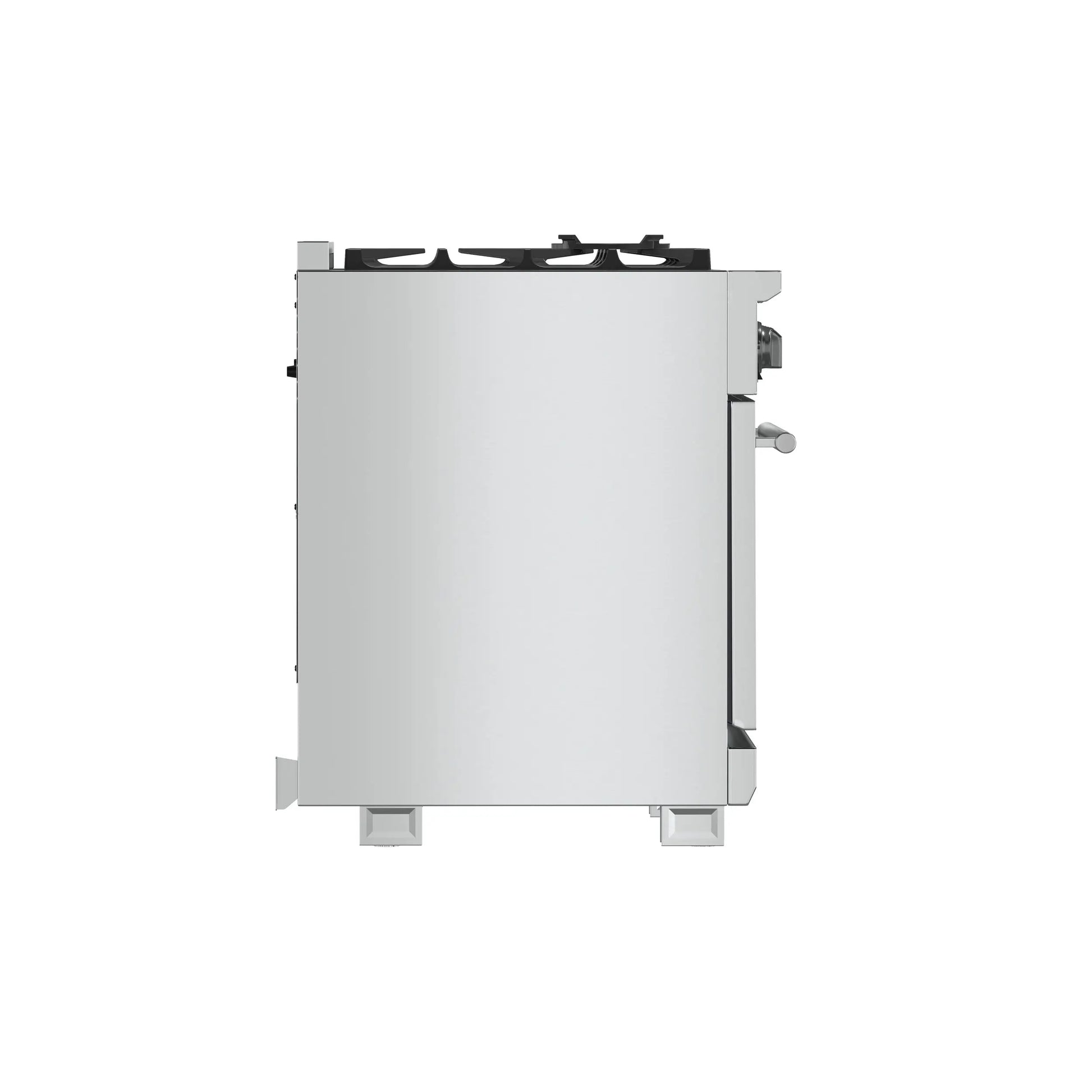 Forno Capriasca 36-Inch Gas Range, Stainless Steel, 6 Brass Burners, 120,000 BTU, Convection Oven, Energy Efficient FORNO