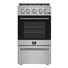 Forno Lamazze 20-Inch Freestanding Gas Range, Compact Design, Energy Efficient FORNO