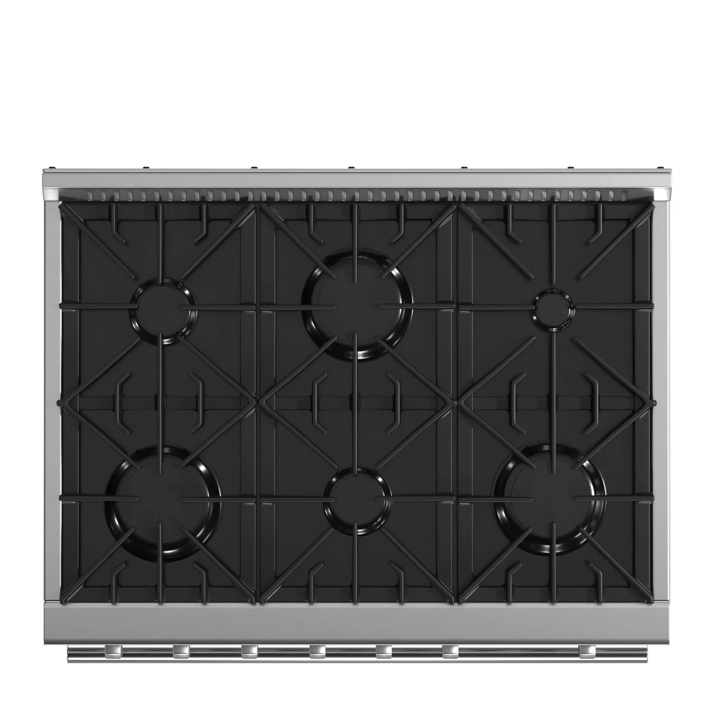 Marco 36-Inch Gas Range Stainless Steel, 6 Burners 67,000 BTU, 5.36 cu.ft. Convection Oven FORNO