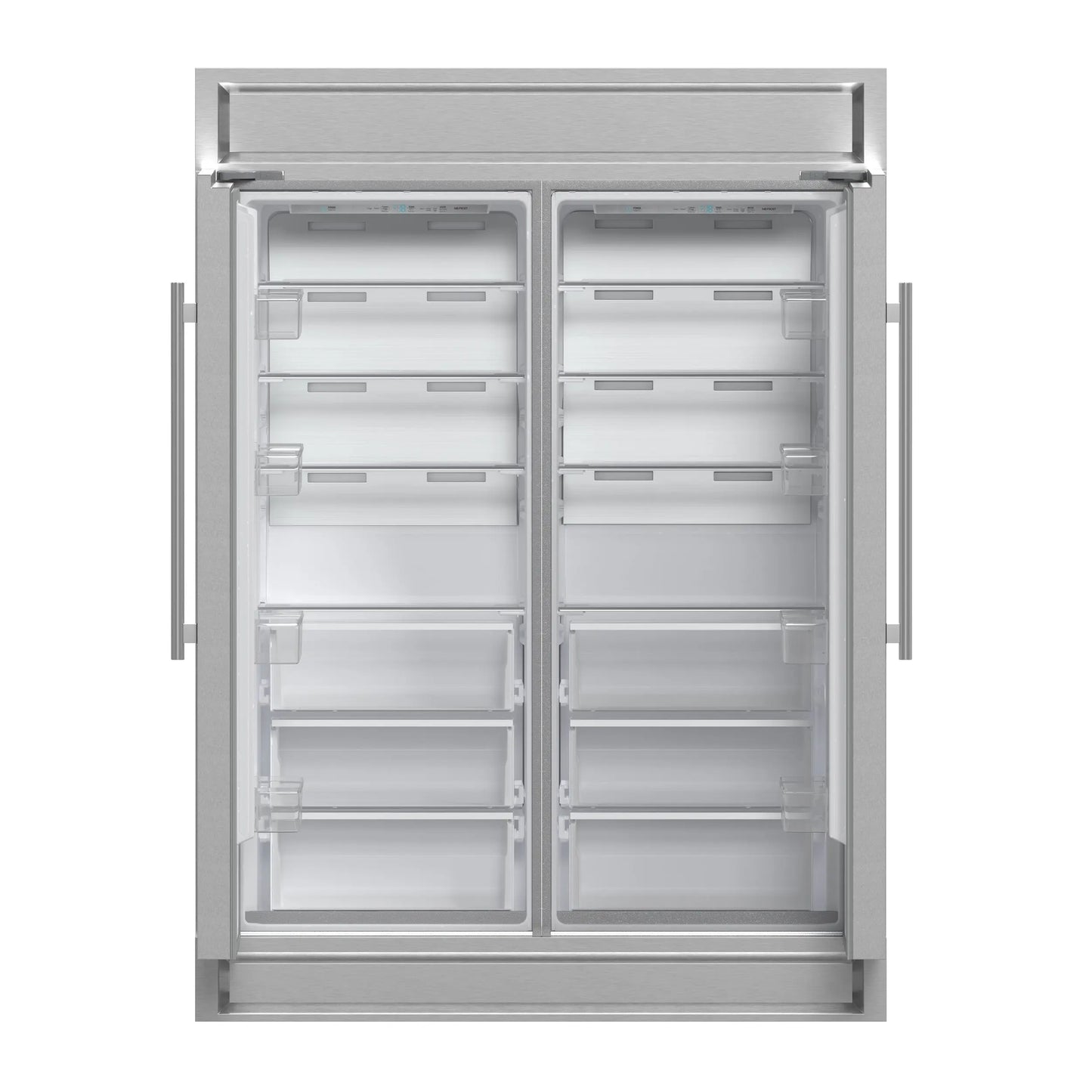 Forno Maderno 2-28-Inch Wide Convertible Refrigerator/Freezer, Decorative Trim, 27.2 cu.ft, 84-Inch High, ENERGY STAR Certified FORNO