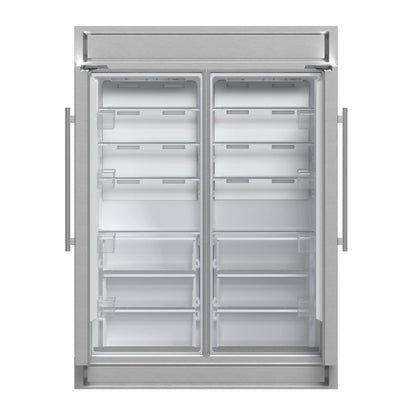 Forno Maderno 2-28-Inch Wide Convertible Refrigerator/Freezer, Decorative Trim, 27.2 cu.ft, 84-Inch High, ENERGY STAR Certified FORNO