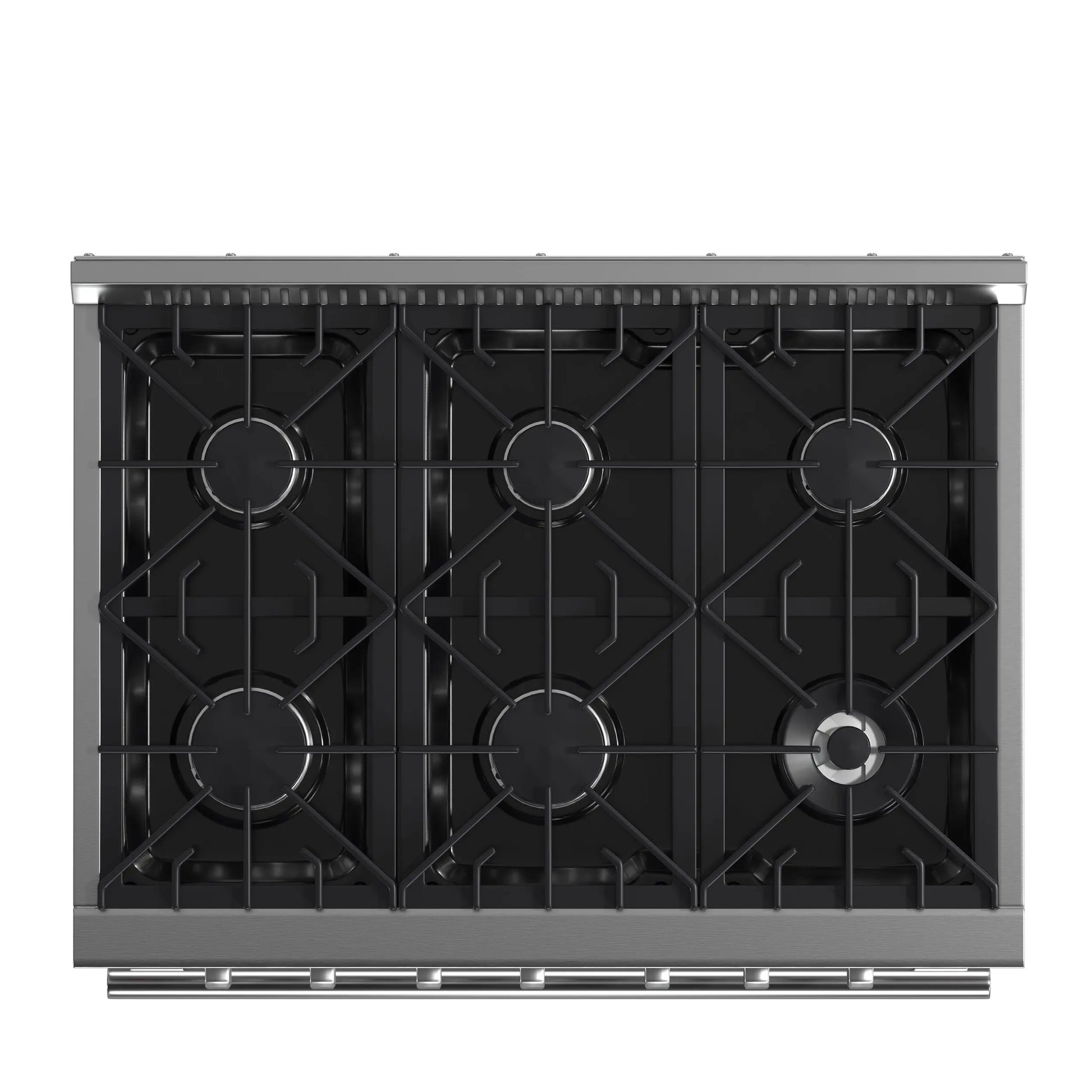 Forno Galiano 36-Inch Freestanding Gas Range, Stainless Steel, 6 Burners, Energy Efficient FORNO