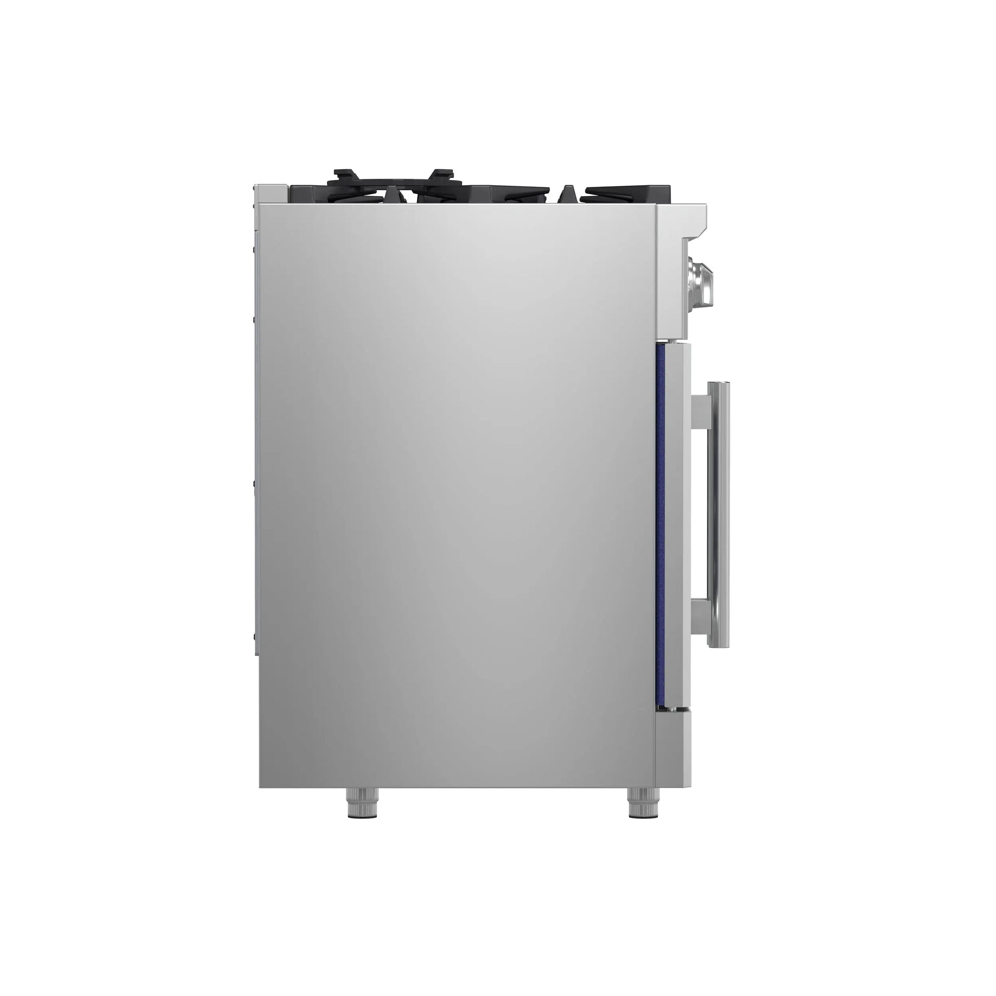 Forno Massimo 30-Inch Freestanding French Door Gas Range, 4 Burners, Convection Oven, Energy Efficient FORNO