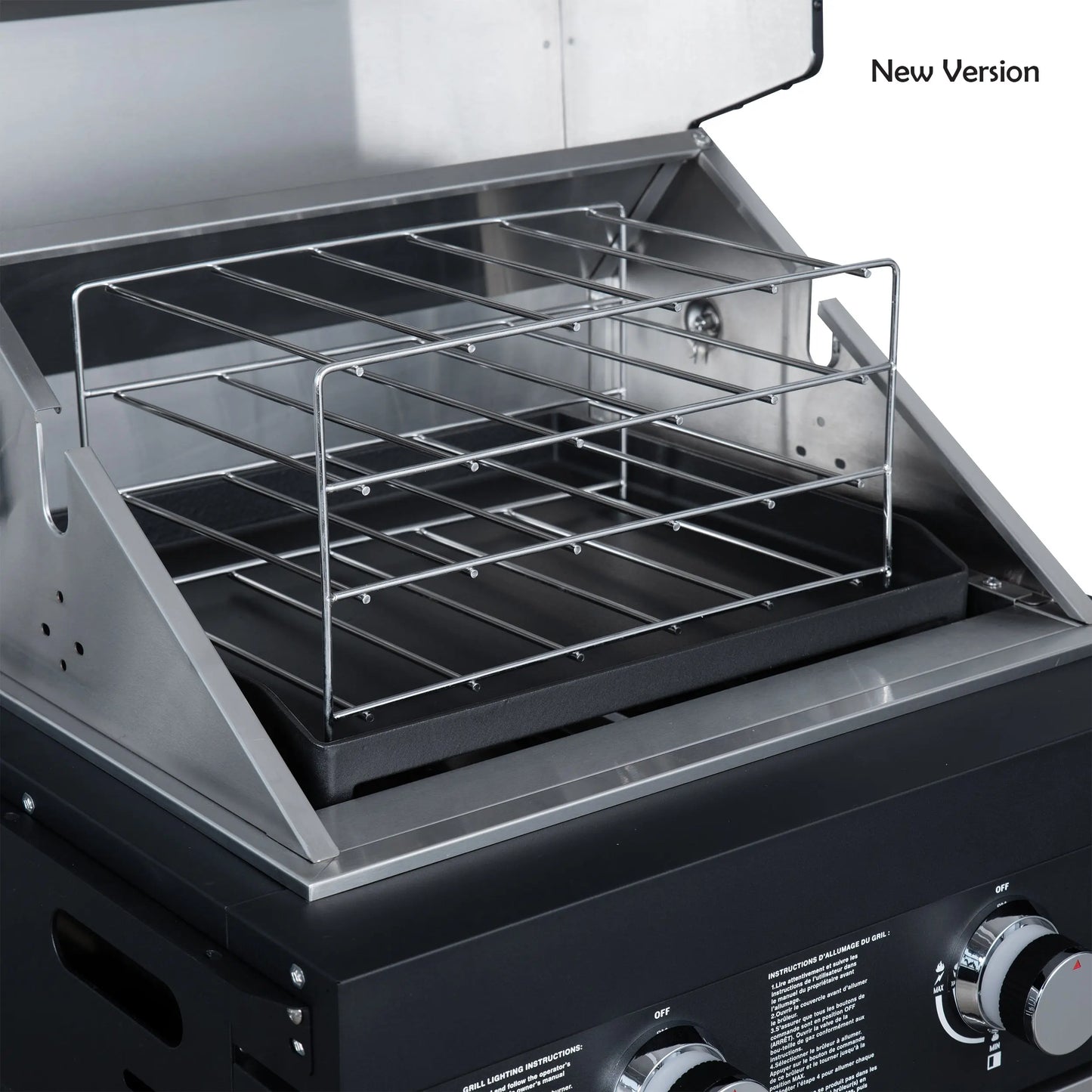 Forno All’Aperto 99,600 BTU Outdoor Kitchen, 5 Burners, Infrared Burners, Side Burner, Black Sintered Stone Countertops, Gas Pizza Oven, FORNO