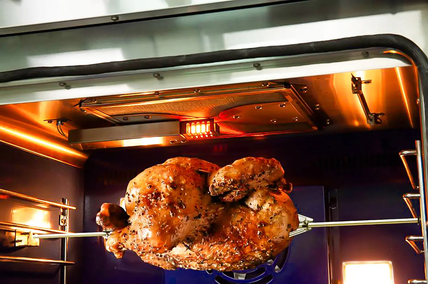 Forno Capriasca 36-Inch Gas Range, Stainless Steel, 6 Brass Burners, 120,000 BTU, Convection Oven, Energy Efficient FORNO