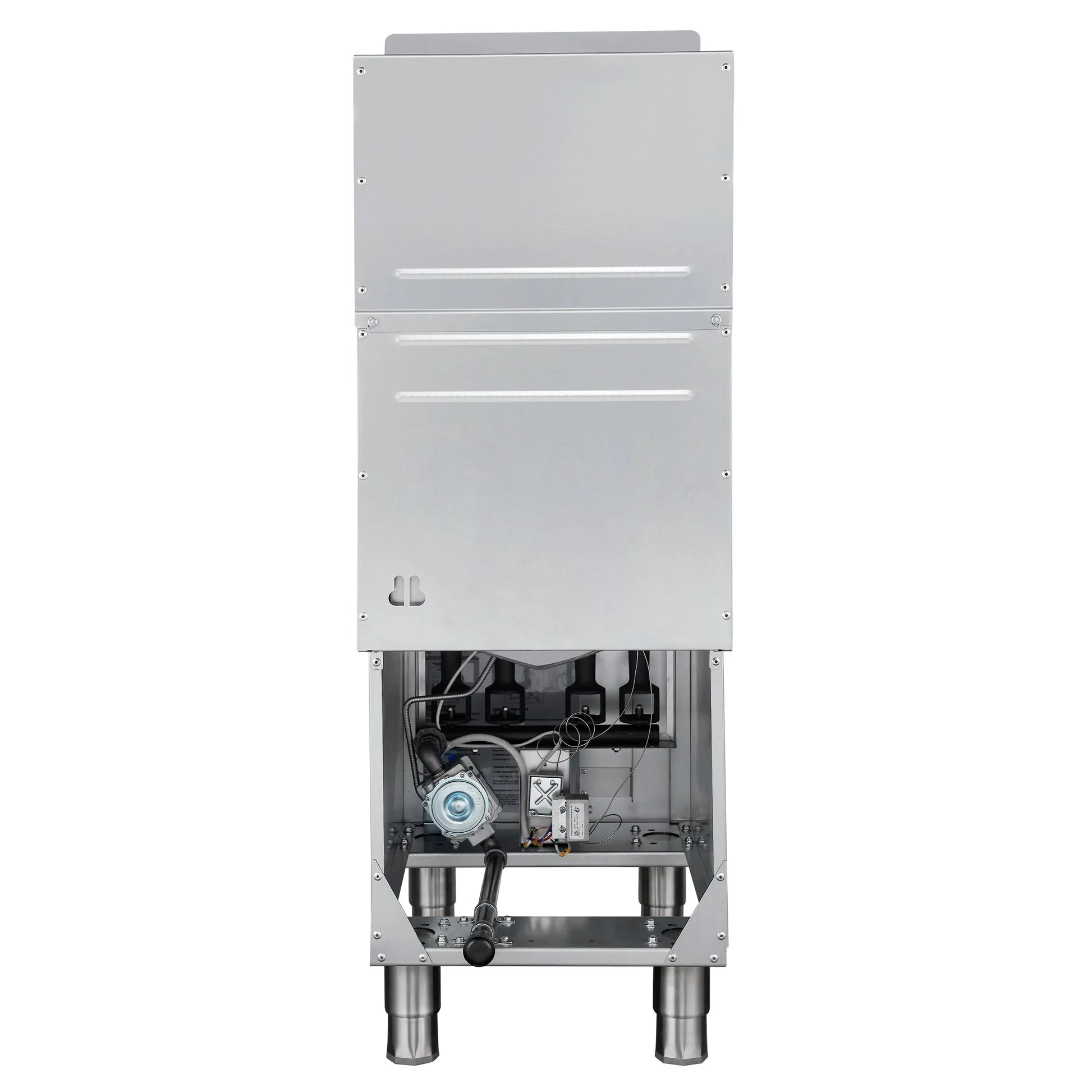 Forno Commerciale Natural Gas Deep Fryer, 4 Burners 120,000 BTU, 50 lbs Oil Capacity FORNO