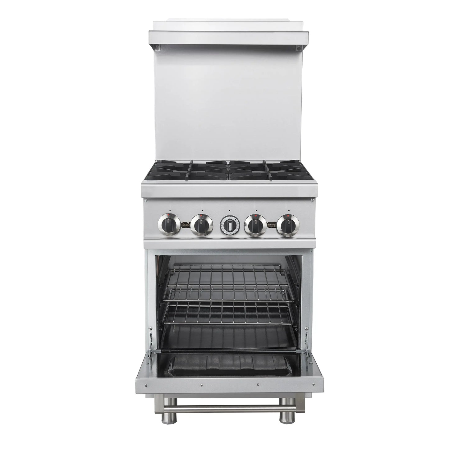 Forno Commerciale 24 Inch Gas Range with 4 Burners FORNO