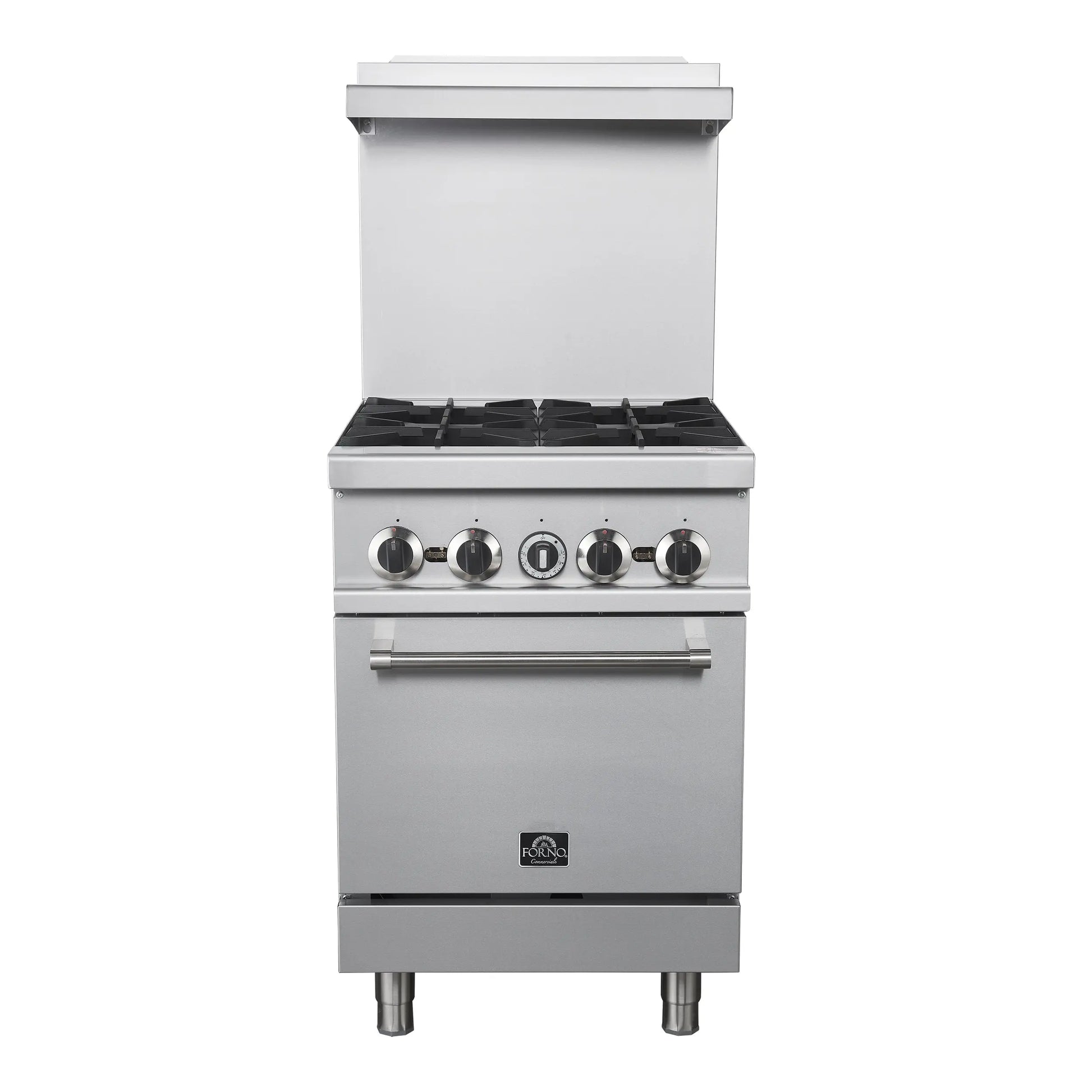 Forno Commerciale 24 Inch Gas Range with 4 Burners FORNO