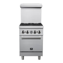 Forno Commerciale 24 Inch Gas Range with 4 Burners FORNO