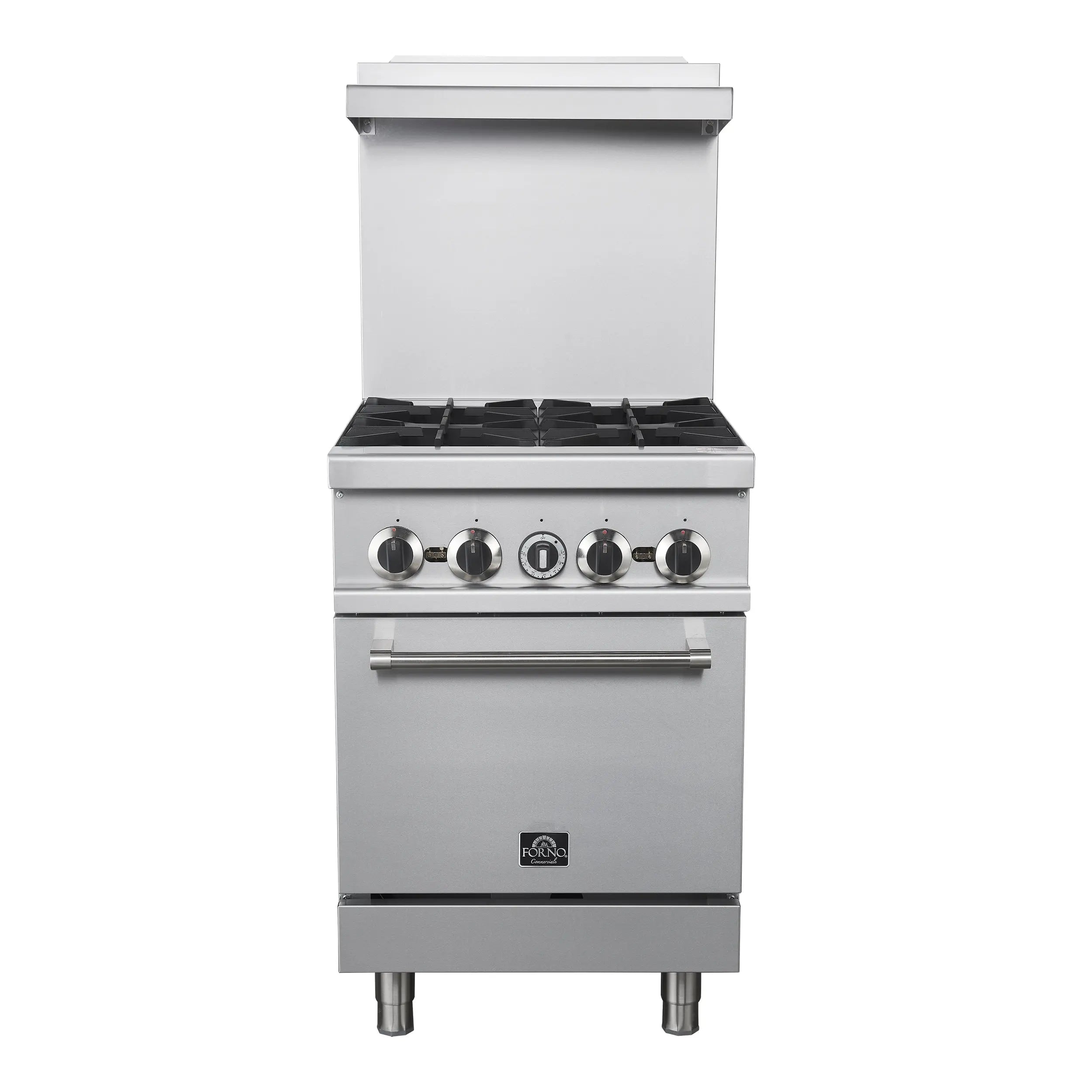 Forno Commerciale 24 Inch Gas Range with 4 Burners FORNO