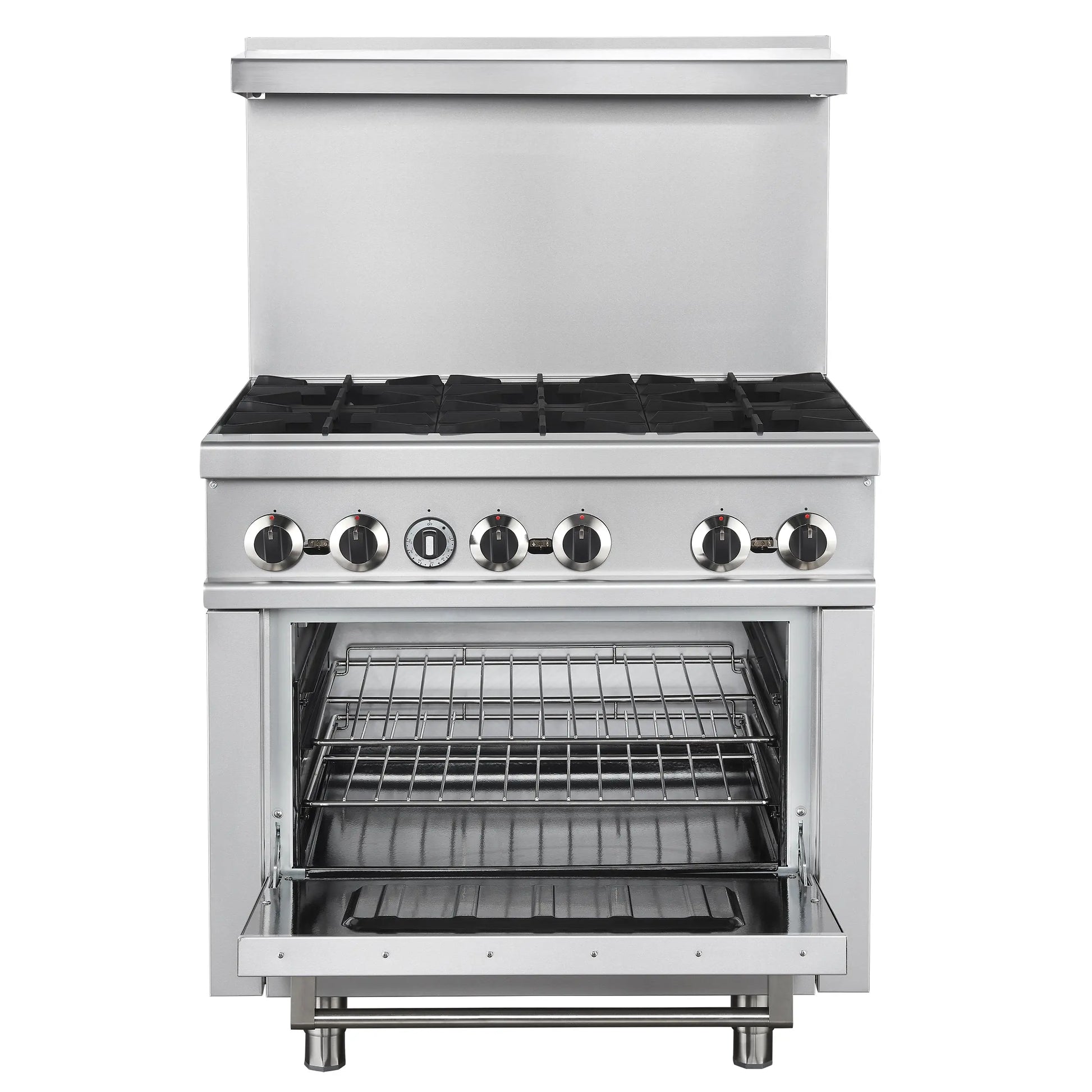 Forno Commerciale 36 Inch Gas Range with 6 Burners FORNO