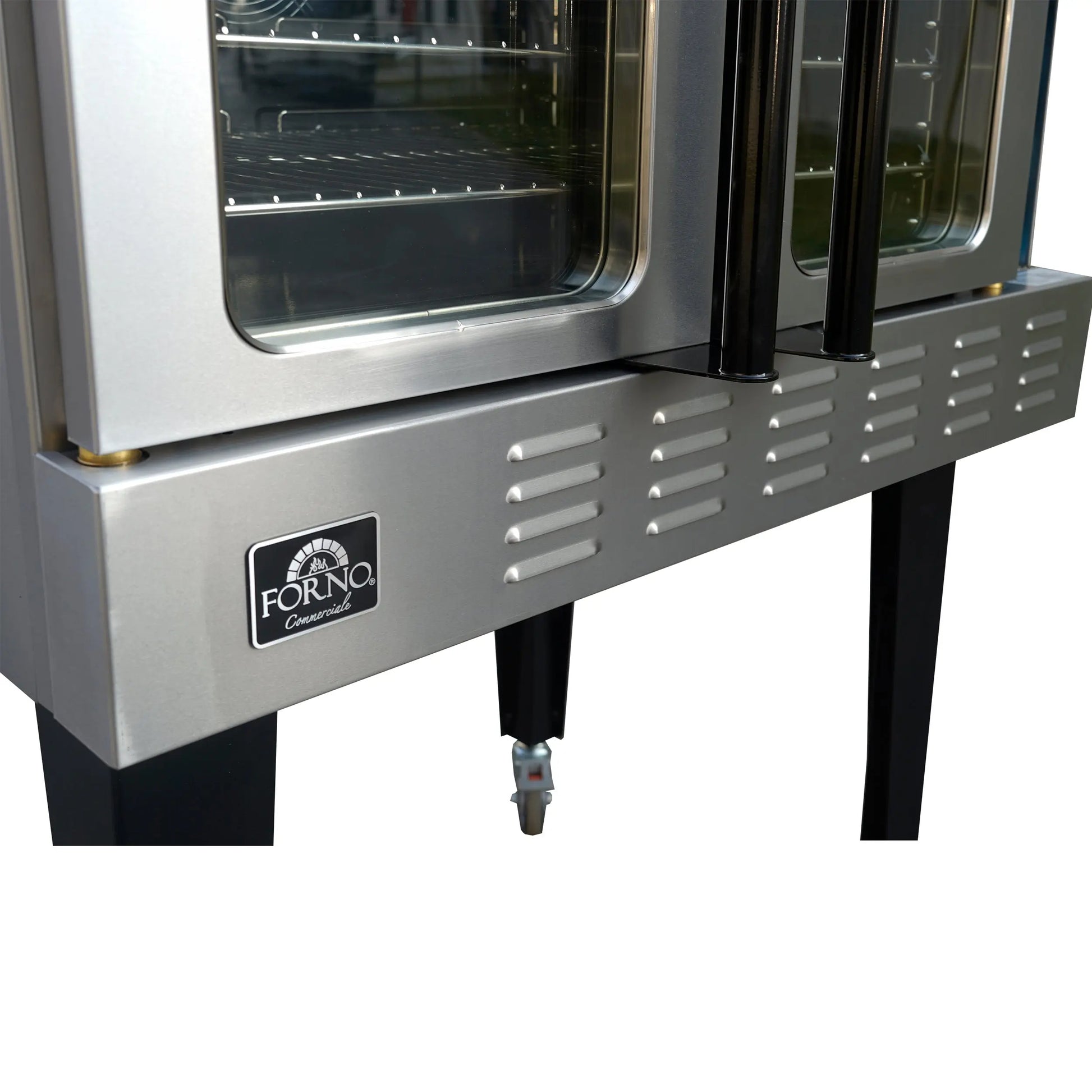 Forno Commerciale Convection Gas Oven, 3 burners 54,000 BTU, 150–500°F, stainless steel, NG/LP convertible FORNO