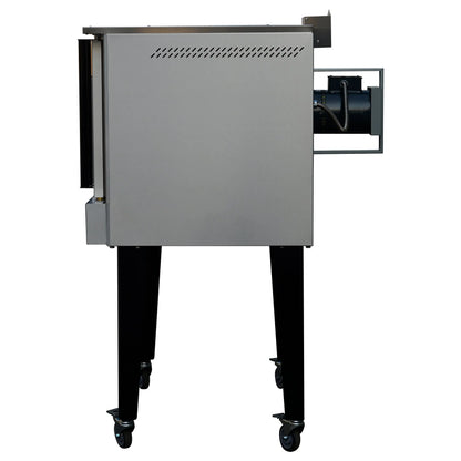 Forno Commerciale Convection Gas Oven, 3 burners 54,000 BTU, 150–500°F, stainless steel, NG/LP convertible FORNO