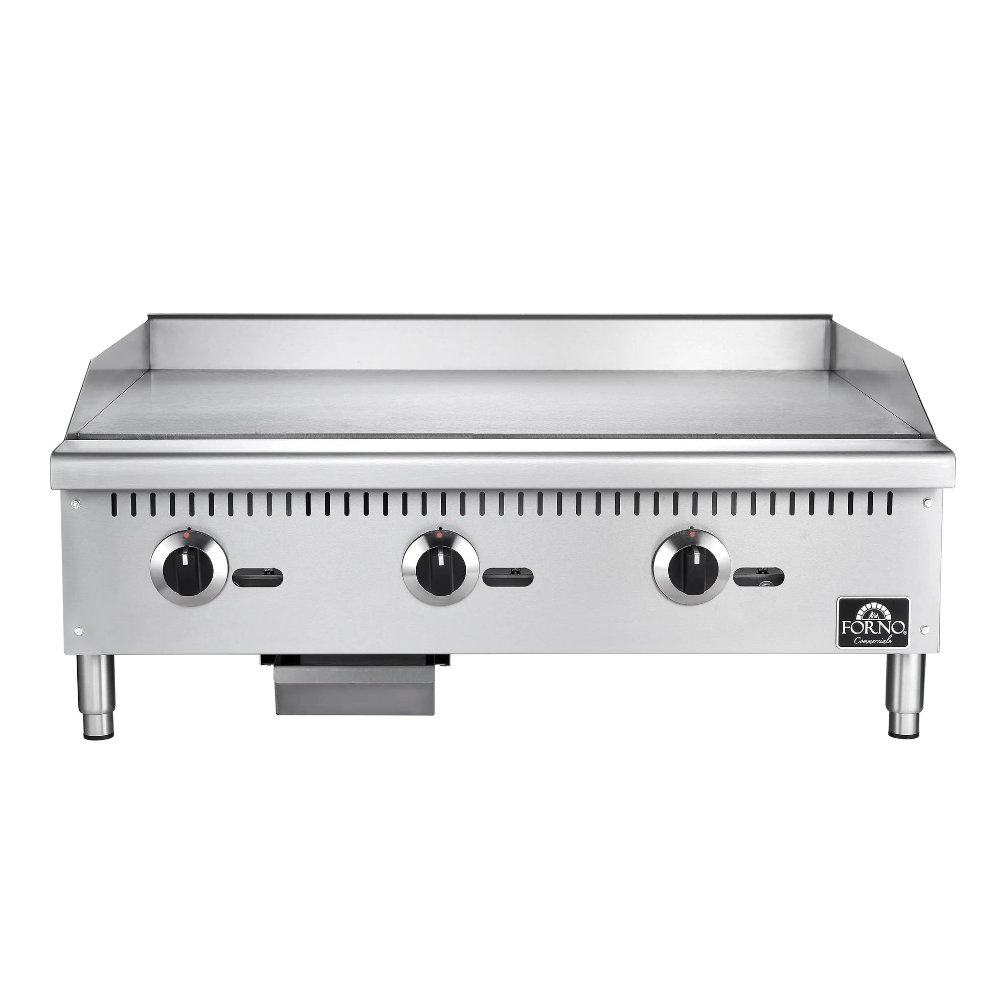 Forno Commerciale 36 Inch Gas Griddle, 3 Burners FORNO