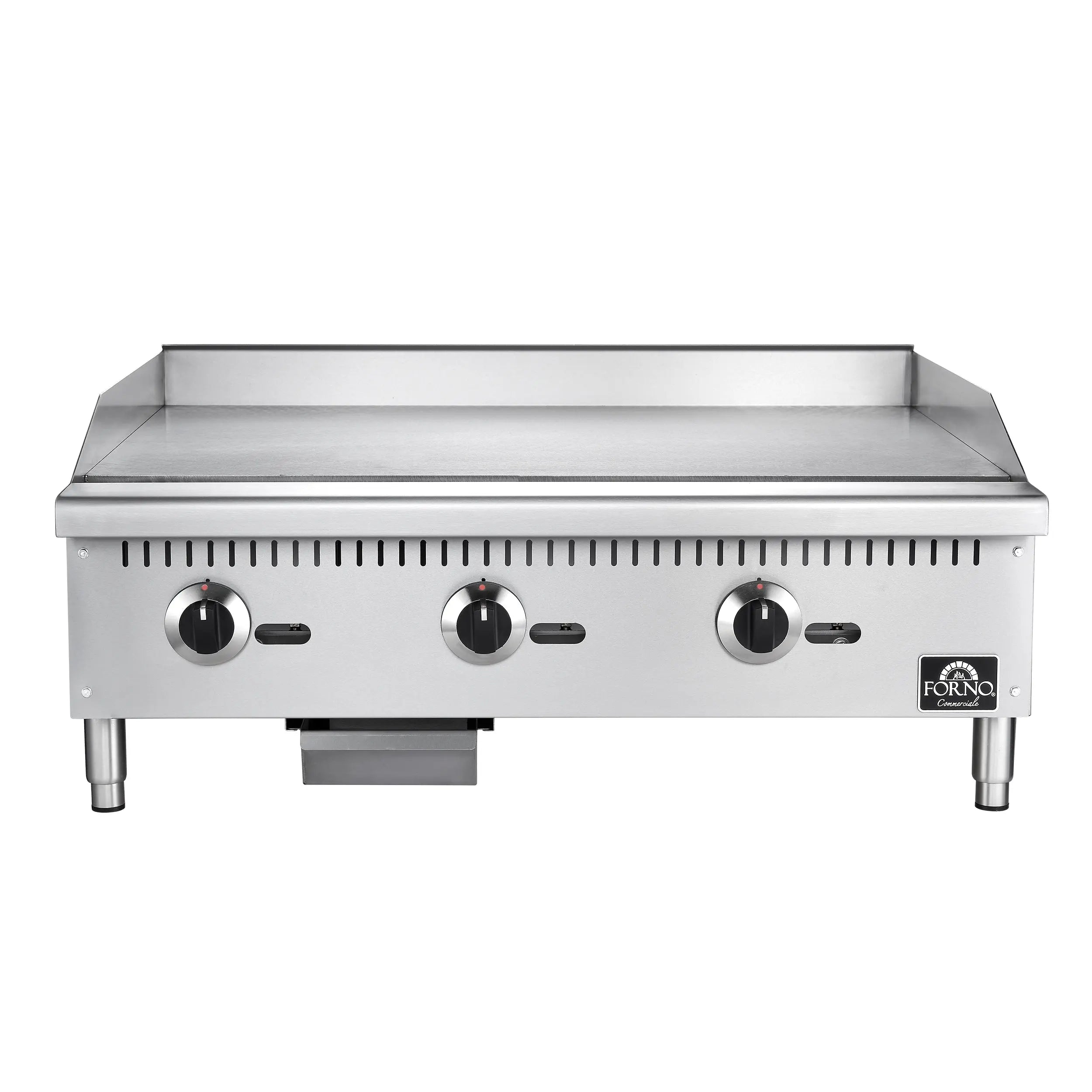 Forno Commerciale 36 Inch Gas Griddle, 3 Burners FORNO