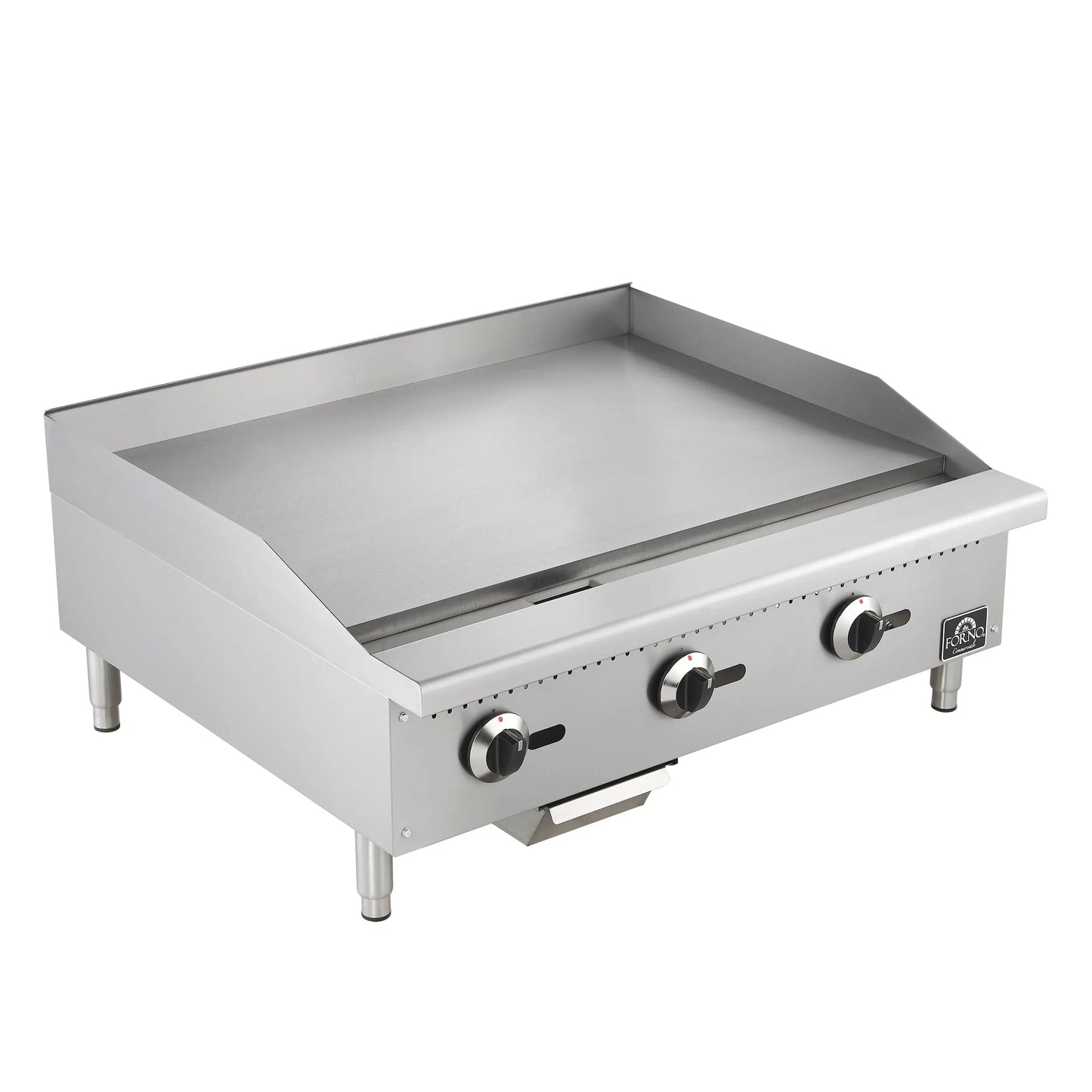 Forno Commerciale 36 Inch Gas Griddle, 3 Burners FORNO