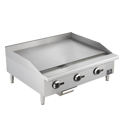 Forno Commerciale 36 Inch Gas Griddle, 3 Burners FORNO