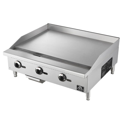 Forno Commerciale 36 Inch Gas Griddle, 3 Burners FORNO