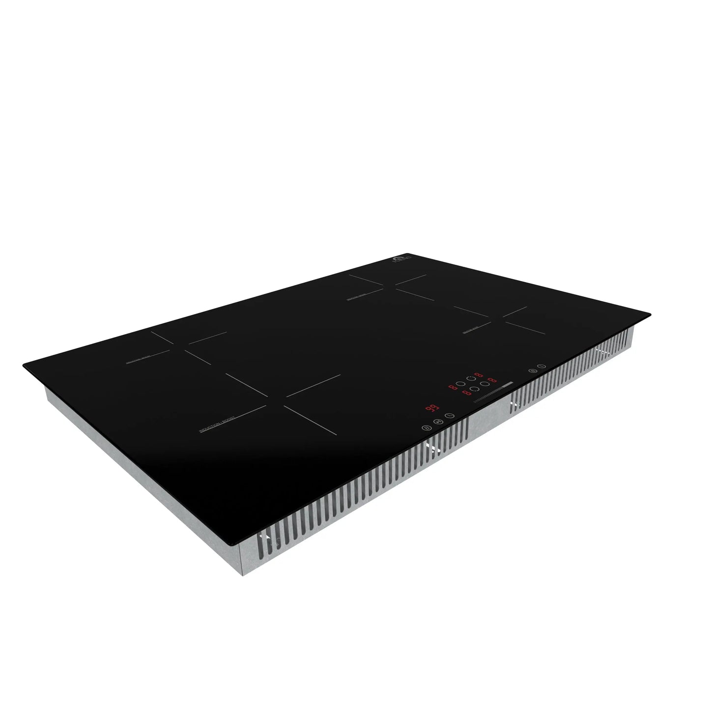 Forno Parco 30-Inch Induction Cooktop, 4 Zones, 7,200W Total Power, Touch Control, 9 Power Levels, Booster Function FORNO