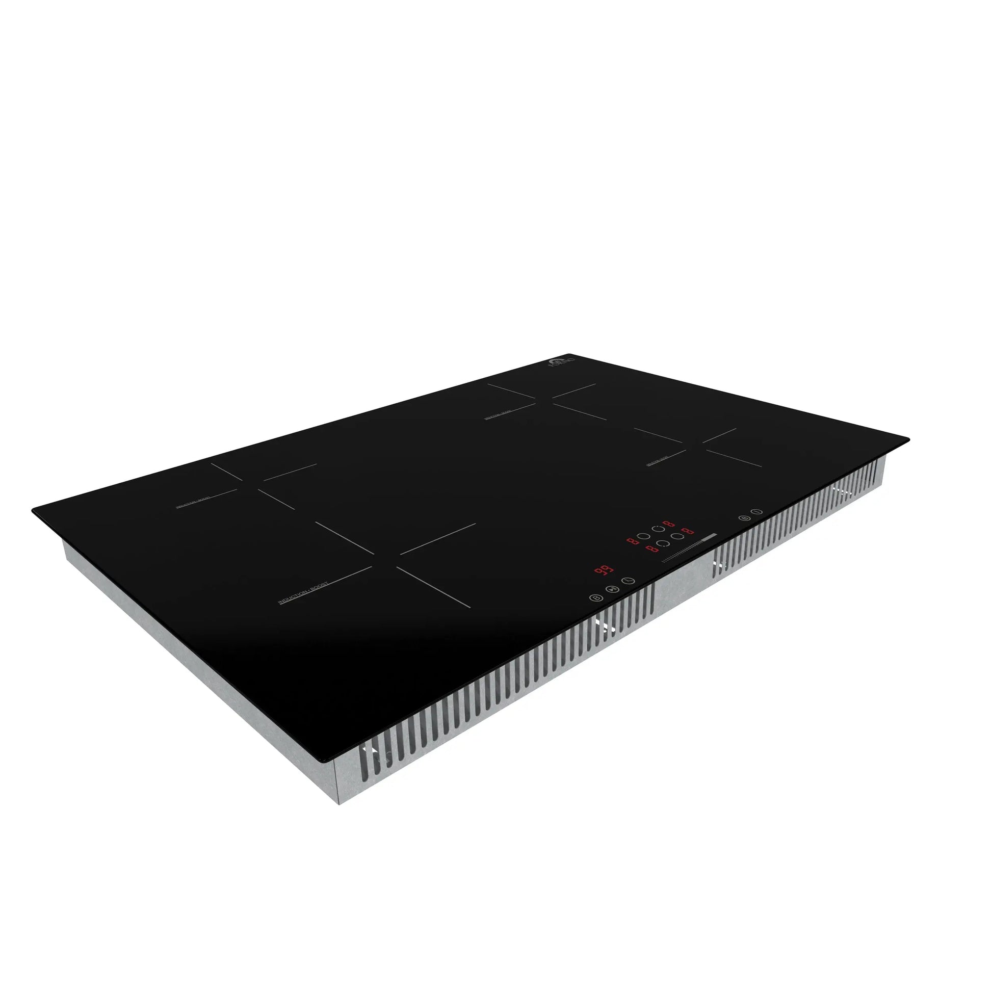 Forno Parco 30-Inch Induction Cooktop, 4 Zones, 7,200W Total Power, Touch Control, 9 Power Levels, Booster Function FORNO