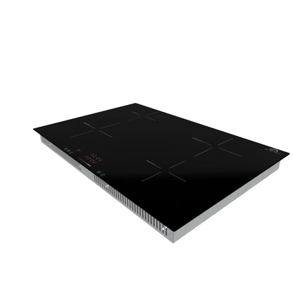 Forno Parco 30-Inch Induction Cooktop, 4 Zones, 7,200W Total Power, Touch Control, 9 Power Levels, Booster Function FORNO