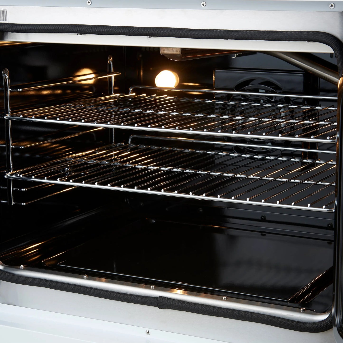Forno Galiano 30-inch Freestanding French Door Dual Fuel Range White FORNO