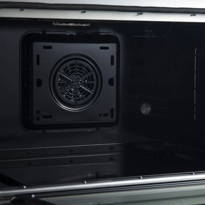 Forno Marco 36-Inch Dual Fuel Range, Stainless Steel, 6 Burners, 67,000 BTU, True Convection Oven, Energy Efficient FORNO