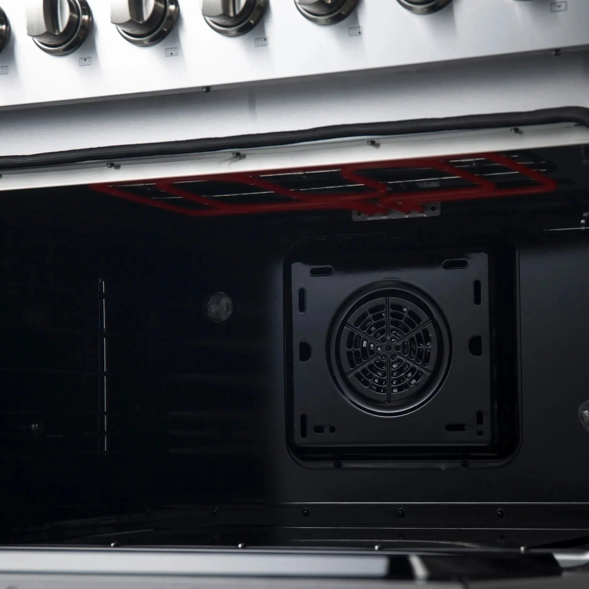 Forno Marco 36-Inch Dual Fuel Range, Stainless Steel, 6 Burners, 67,000 BTU, True Convection Oven, Energy Efficient FORNO
