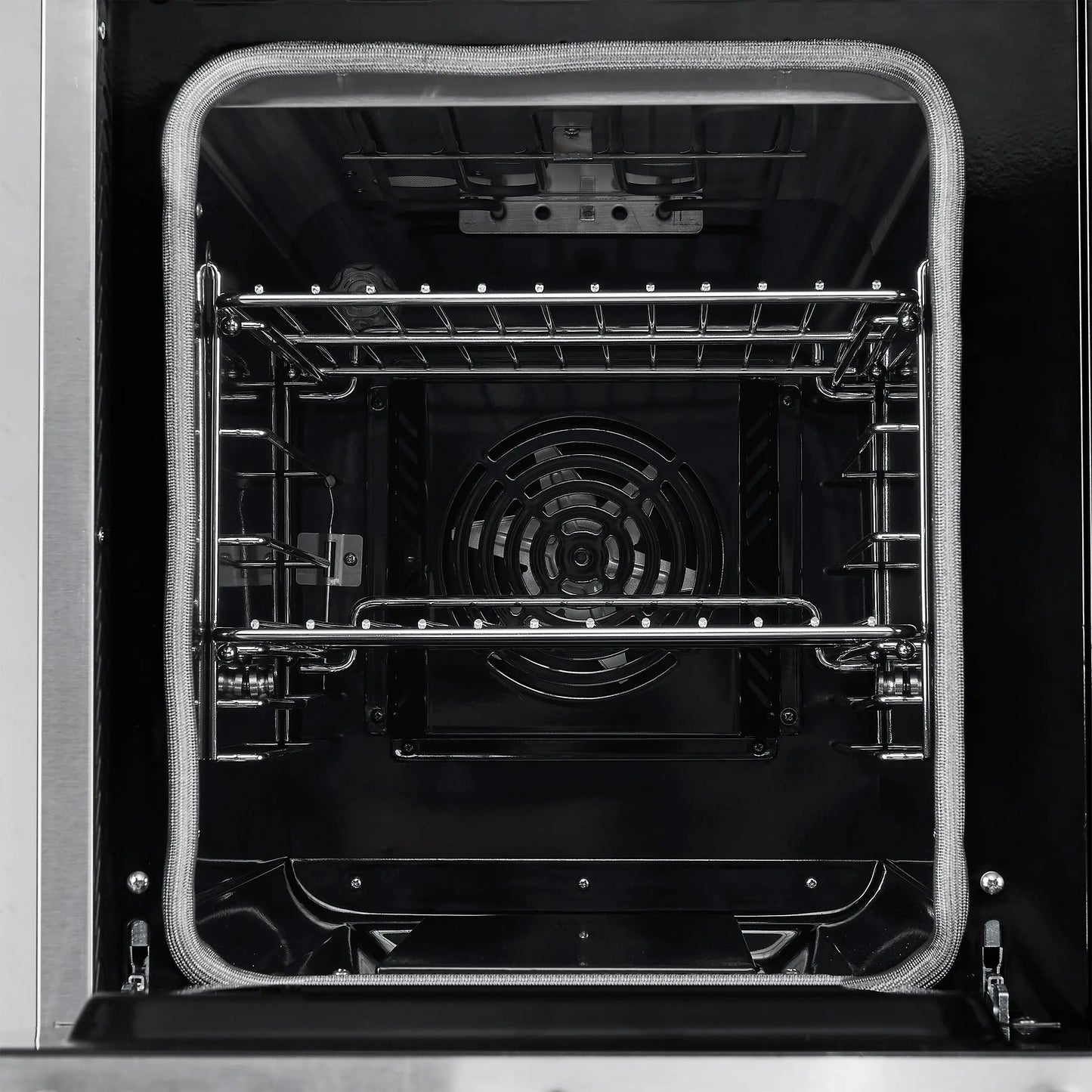 Forno Paolo 48 Inch Freestanding Electric Range, Stainless Steel, 6.7 cu.ft, True Convection Oven, Energy Efficient FORNO