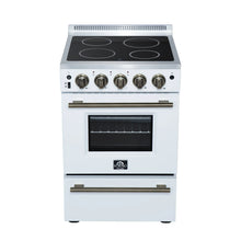 Forno Loiano 24 Inch Freestanding Electric Range in White FORNO