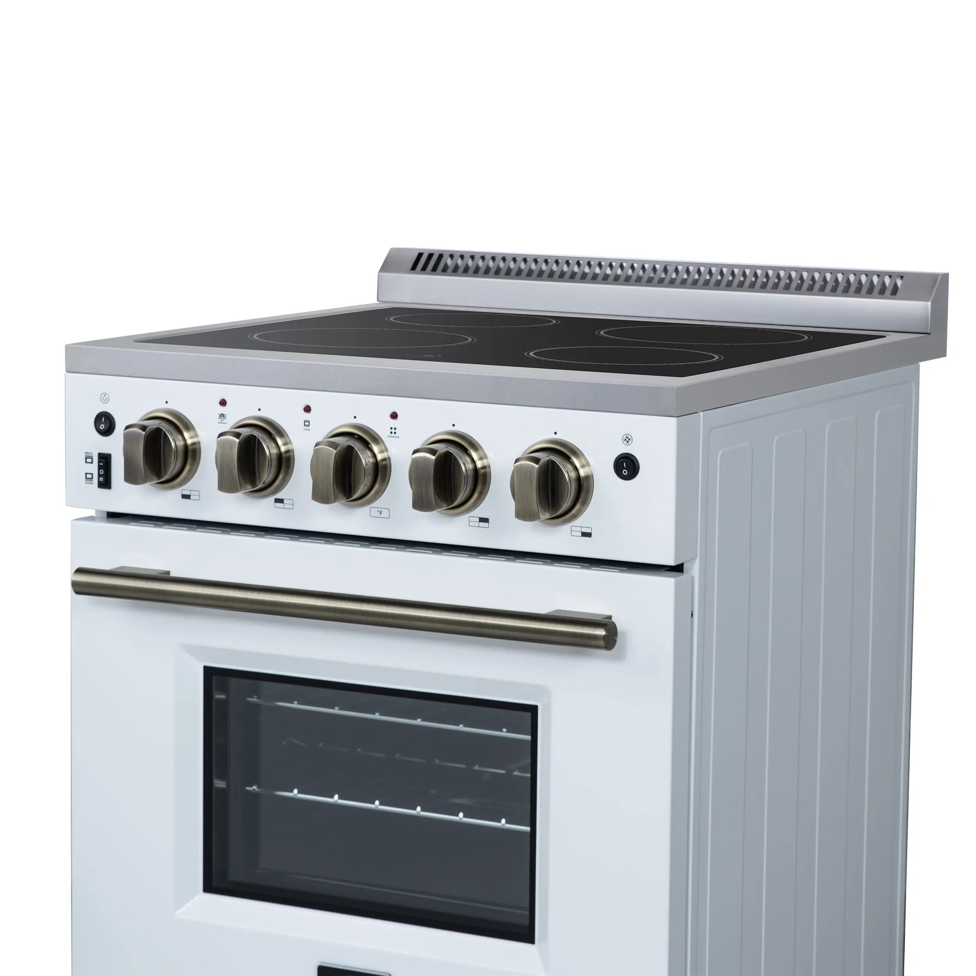 Forno Loiano 24 Inch Freestanding Electric Range in White FORNO