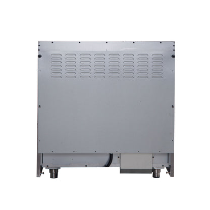 Forno Galiano 36-Inch Freestanding Electric Range, True Convection, Energy Efficient FORNO