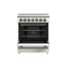 Forno Paolo 30-Inch Freestanding Electric Range, White, 4.38 cu.ft, True Convection Oven, Energy Efficient FORNO