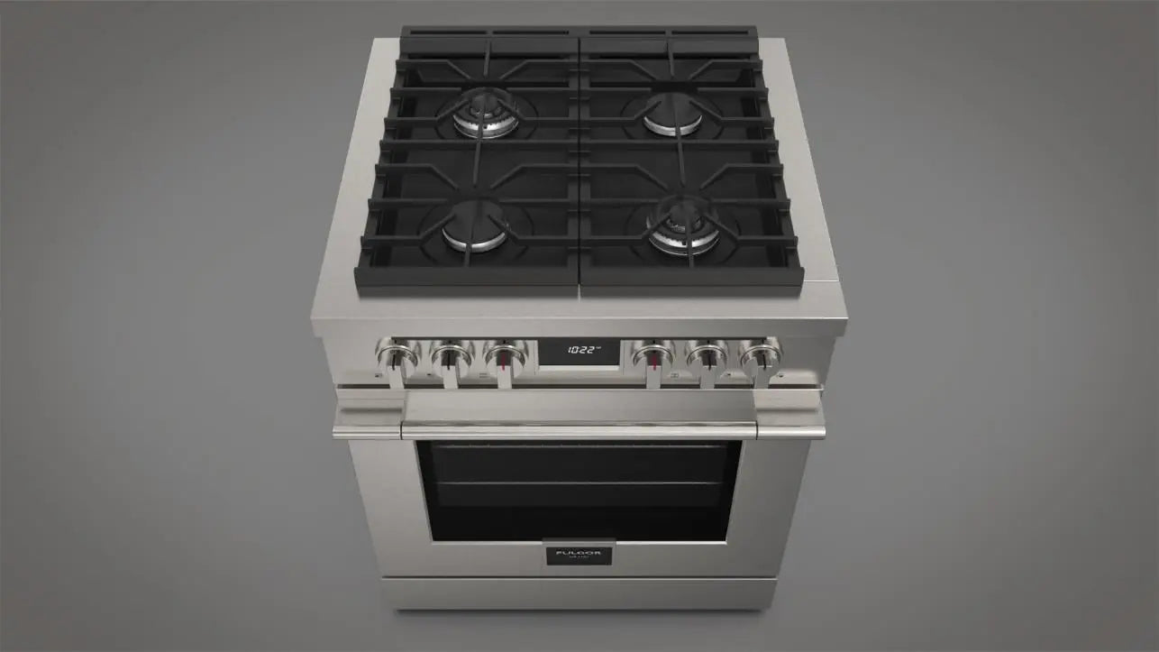 30" DUAL FUEL RANGE | Fulgor Milano ITECH APPLIANCES