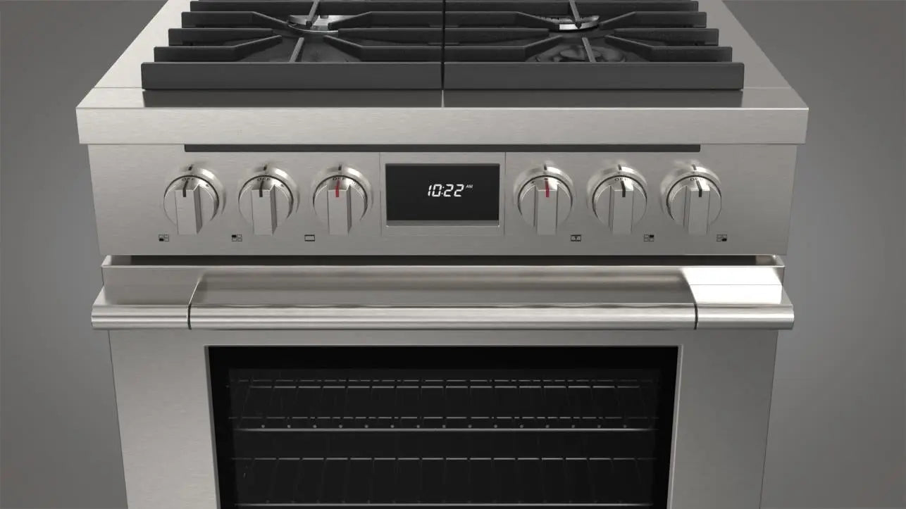 30" DUAL FUEL RANGE | Fulgor Milano ITECH APPLIANCES