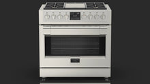 36” DUAL FUEL PRO RANGE WITH GRIDDLE | Fulgor Milano fulgor-milano