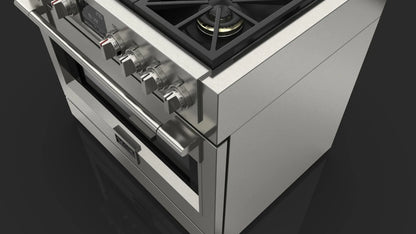36” DUAL FUEL PRO RANGE WITH GRIDDLE | Fulgor Milano fulgor-milano