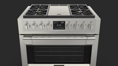 36” DUAL FUEL PRO RANGE WITH GRIDDLE | Fulgor Milano fulgor-milano