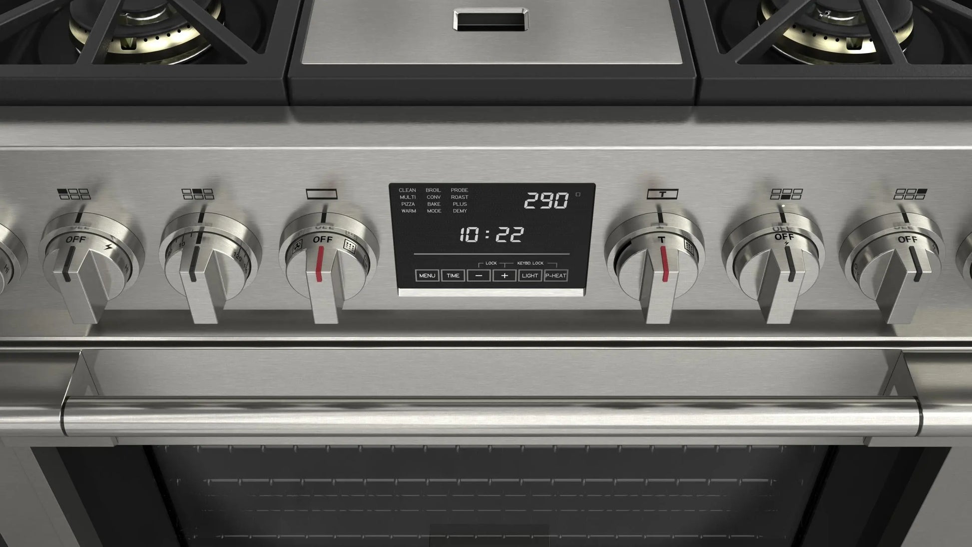 36” DUAL FUEL PRO RANGE WITH GRIDDLE | Fulgor Milano fulgor-milano