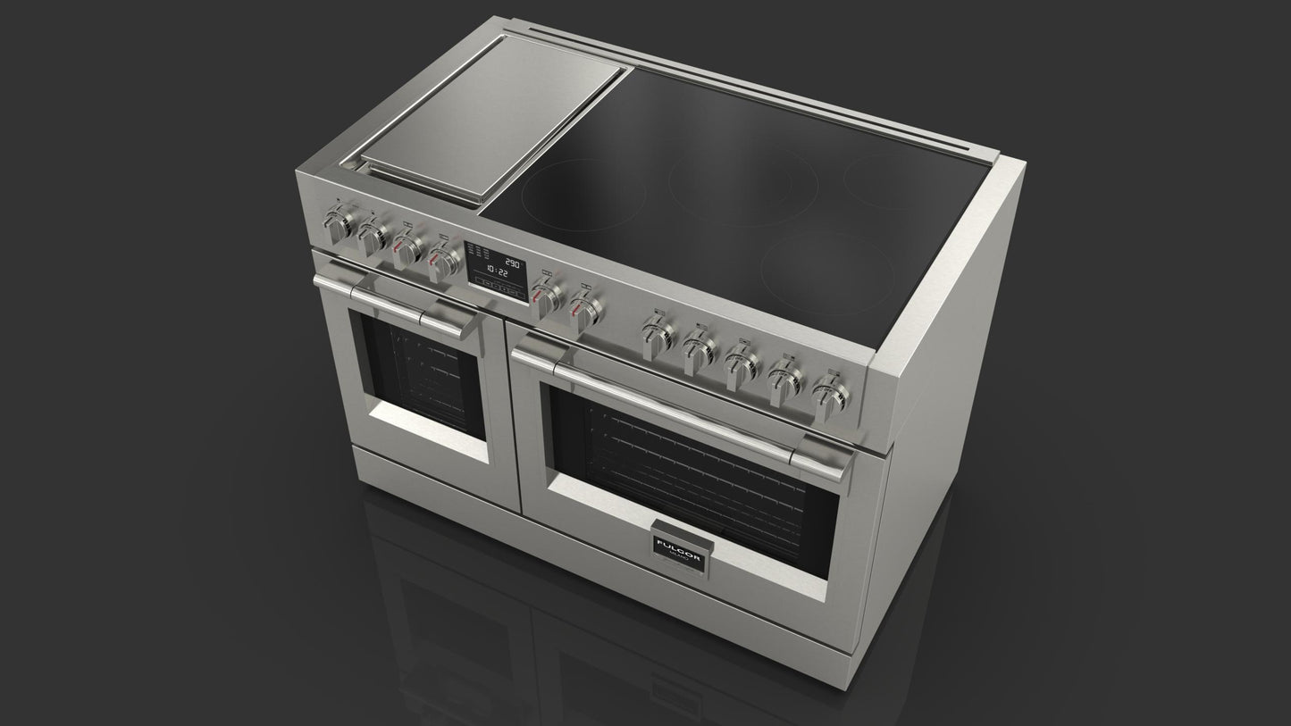 Fulgor Milano Sofia 48 Inch Professional Induction Range with Griddle
