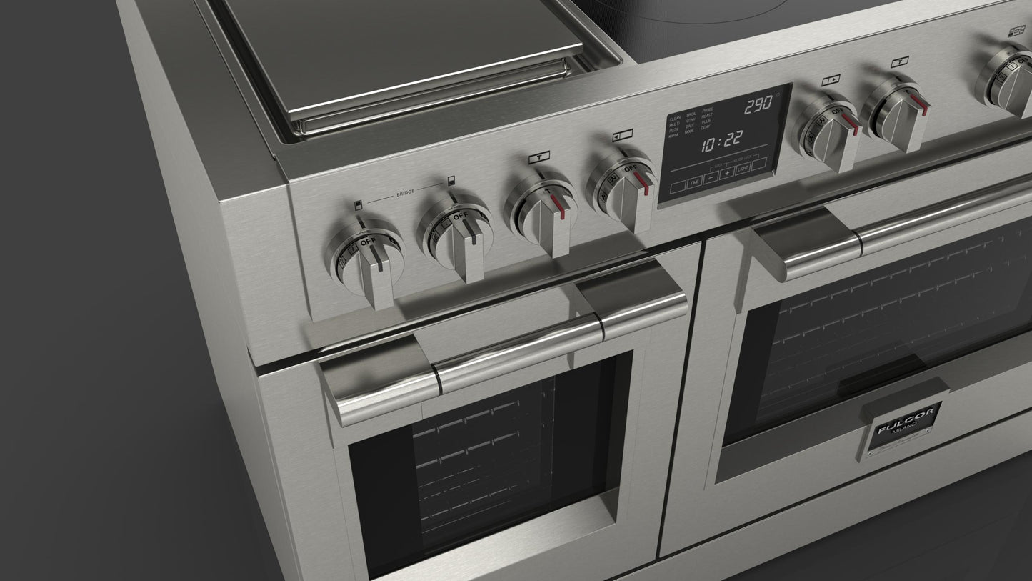 Fulgor Milano Sofia 48 Inch Professional Induction Range with Griddle