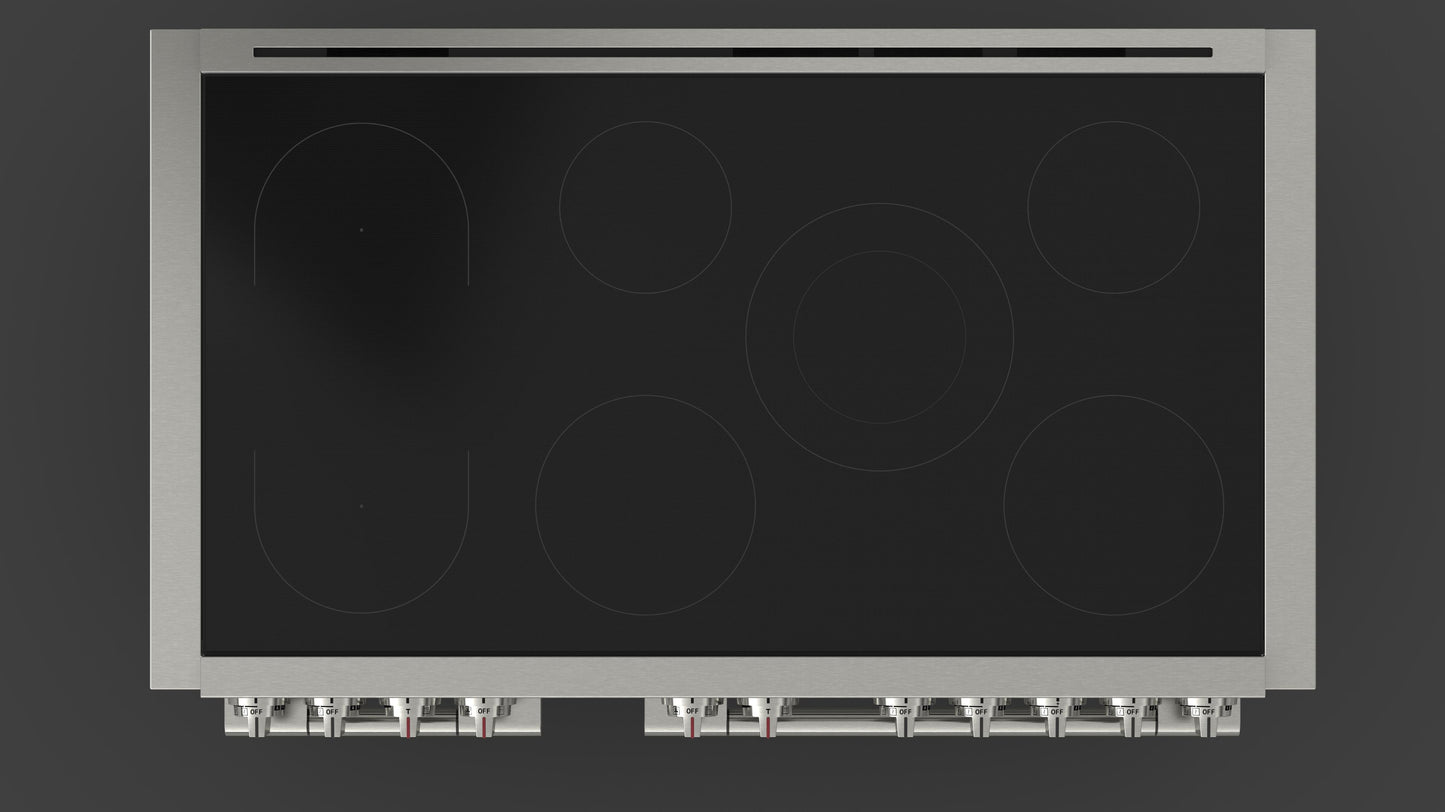 Fulgor Milano 48″ Sofia Induction Range, 7 Zones F6PIR487S1