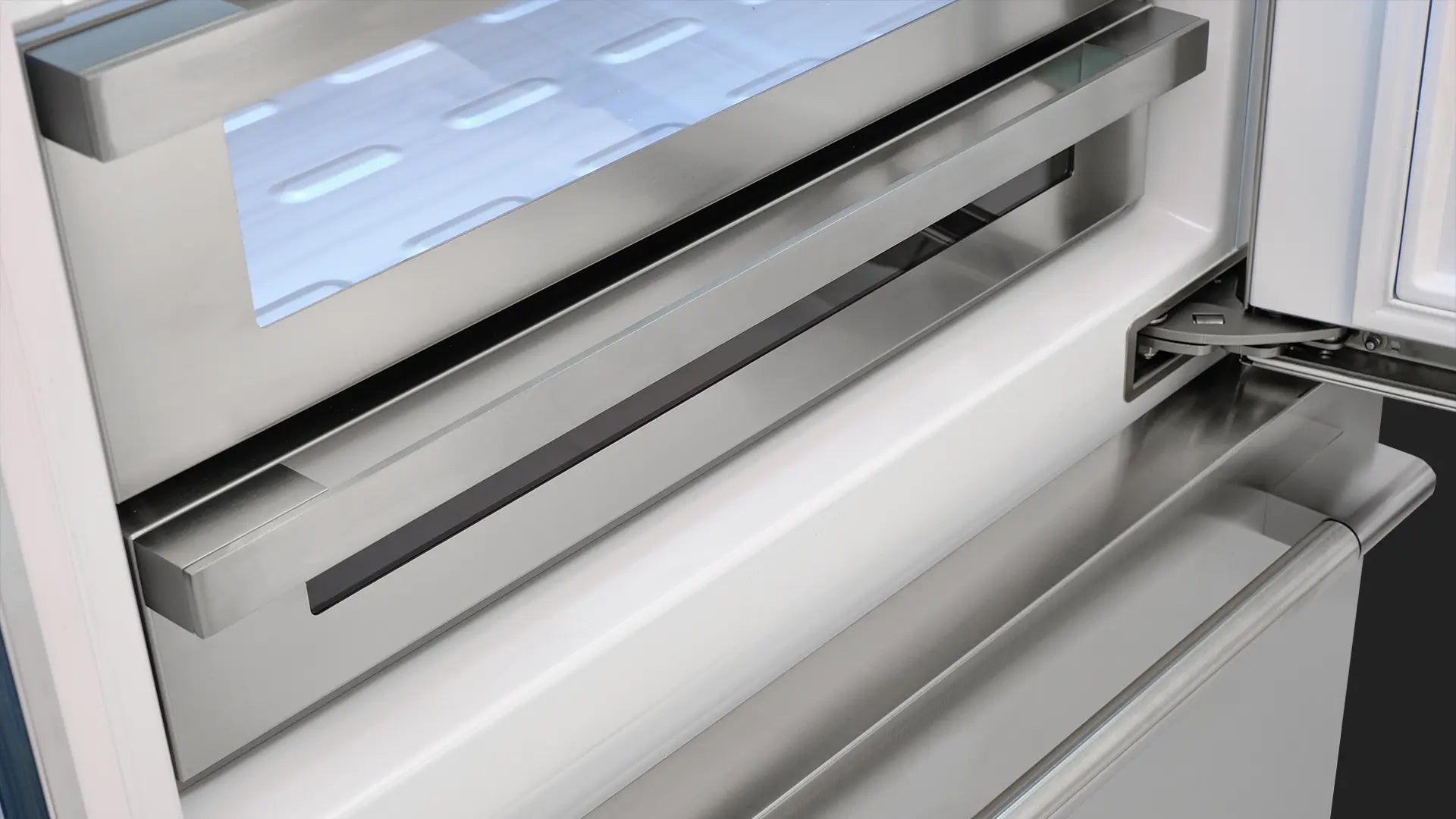 Fulgor Milano 36 Inch Built-In Bottom Freezer Refrigerator, Stainless Steel ITECH APPLIANCES